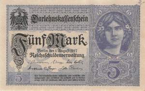 5 Mark 1917 Serie X